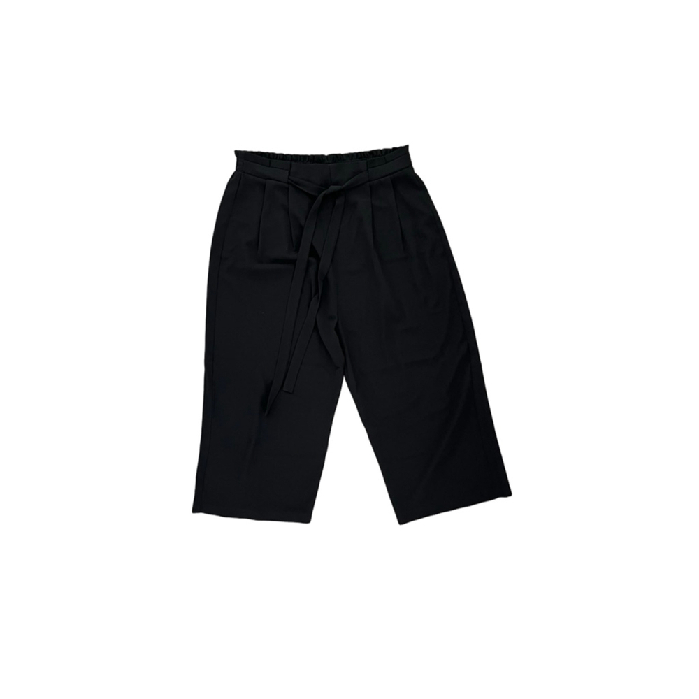 Adrianna Papell Black Paperbag Pants Women's
